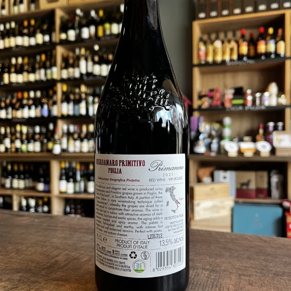 Negroamaro Primitivo Le Clivie